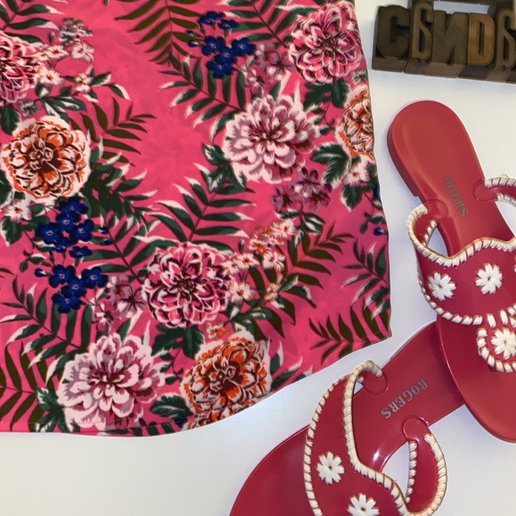 J. CREW Sleeveless Floral Top - Picture 4 of 8